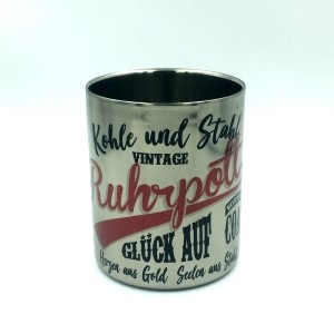 3001350 Edelstahltasse: Ruhrpott-Vintage