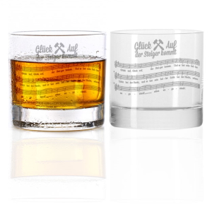3001579 Trink, - Whiskyglas: Steigerlied