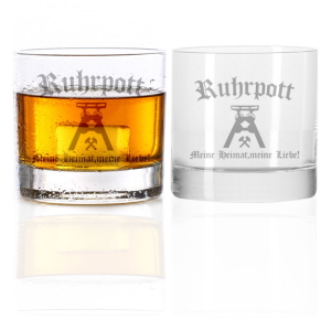 3001590 Trink, - Whiskyglas: Ruhrpott - Meine Heimat