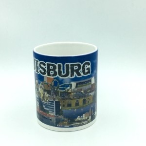 3011500 Tasse: Duisburg - bunt