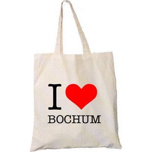 31100002 Stoffbeutel "I love Bochum"