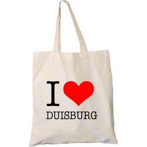 31100005 Stoffbeutel "I love Duisburg"