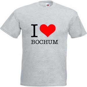 31120002 T-Shirt "I love Bochum"