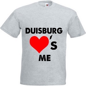 31320005 T-Shirt "Duisburg loves me"
