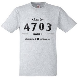 31510004 T-Shirt"Made in Castrop-Rauxel"