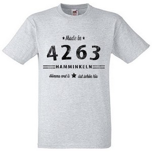 31510017 T-Shirt"Made in Hamminkeln"