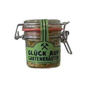 3200504 "Glückauf Gartenkräuter" im praktischen Weck-Glas