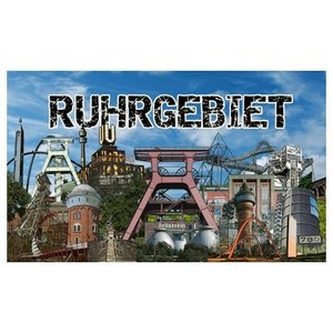 34170103 Leinwandcollage  - "Ruhrgebiet"