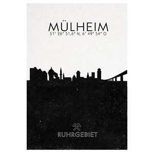 34270004 Koordinaten Poster Mülheim