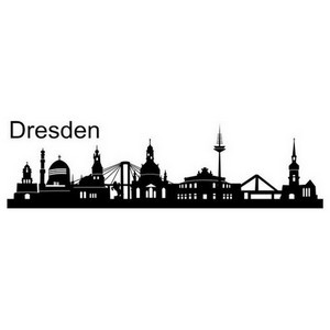 3785006 Wanddeko Skyline Düsseldorf