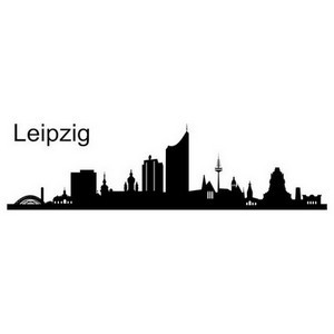 3785010 Wanddeko Skyline Leipzig