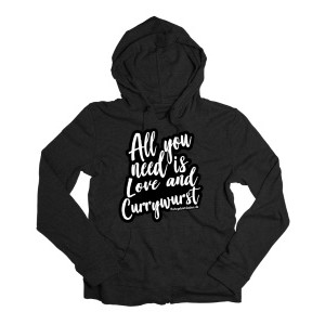 380320L Hoodie: All You need is Love and Pilsken...