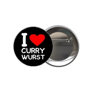 BT81053 Button: I Love Currywurst