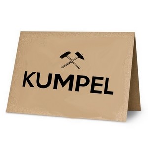 KLK3009 Klappkarte: Kumpel