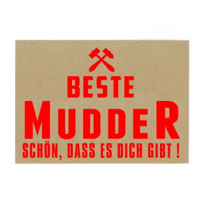 PK3030 Postkarte: "Beste Mutta"