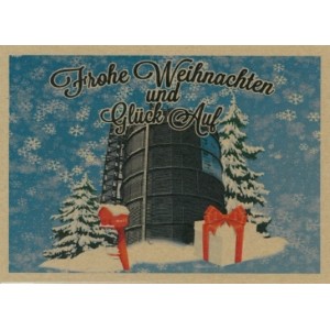 PK3304 Postkarte: "Fröhliche Weihnachten von deinem Kumpel!"
