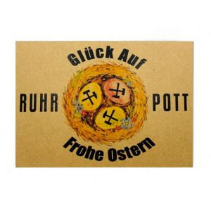 PK3407 Postkarte:Ruhrpott Frohe Ostern