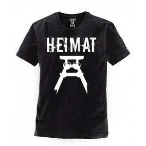 1410014.1 Schwarzes T-Shirt "Heimat"