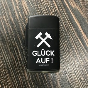 274001 Sturmfeuerzeug:  GlückAuf - S&E - Lampe - Ruhrgebiet