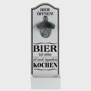 41190-3 Wand-Flaschenöffner-Bier kalt stellen