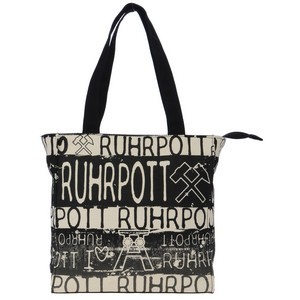 BG3401-A Überschlagtasche: Ruhrpott - s/w